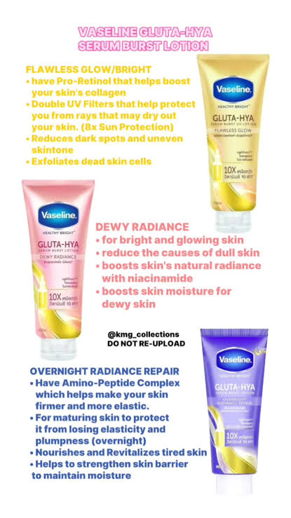 VASELINE ESSENTIAL GLUTA-HYA SERUM BURST BODY LOTION 300ml