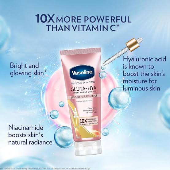 Vaseline Gluta-Hya Serum Burst Lotion Dewy Radiance 300ml