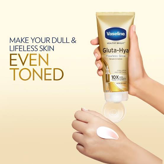 VASELINE ESSENTIAL GLUTA-HYA SERUM BURST BODY LOTION 300ml