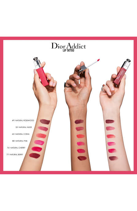 DIOR Addict lip tint , 451 Natural Coral