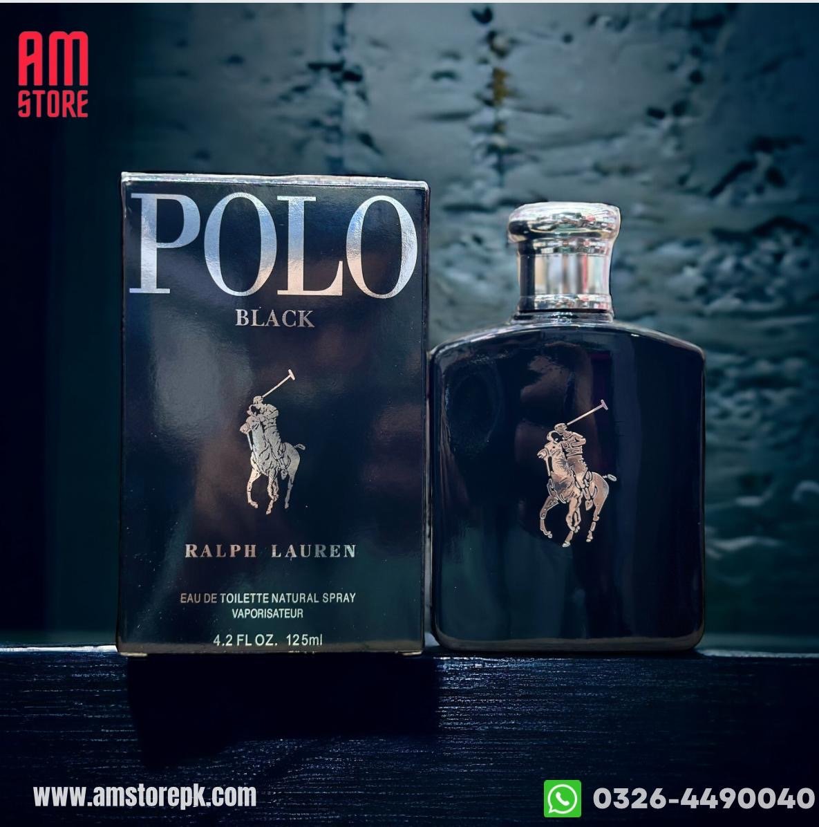 POLO BLACK Perfume (125ml)