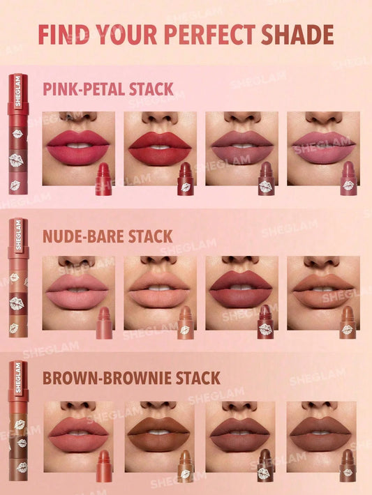 SHEGLAM - MEGA LIP STACKS