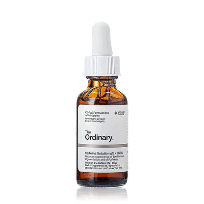 The Ordinary Caffeine Solution 5% + EGCG (30ml): Reduces Appearance of Eye Contour Pigmentation and Puffiness