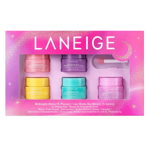 Laneige Midnight Minis Lip Sleeping Mask Set 5 Pieces