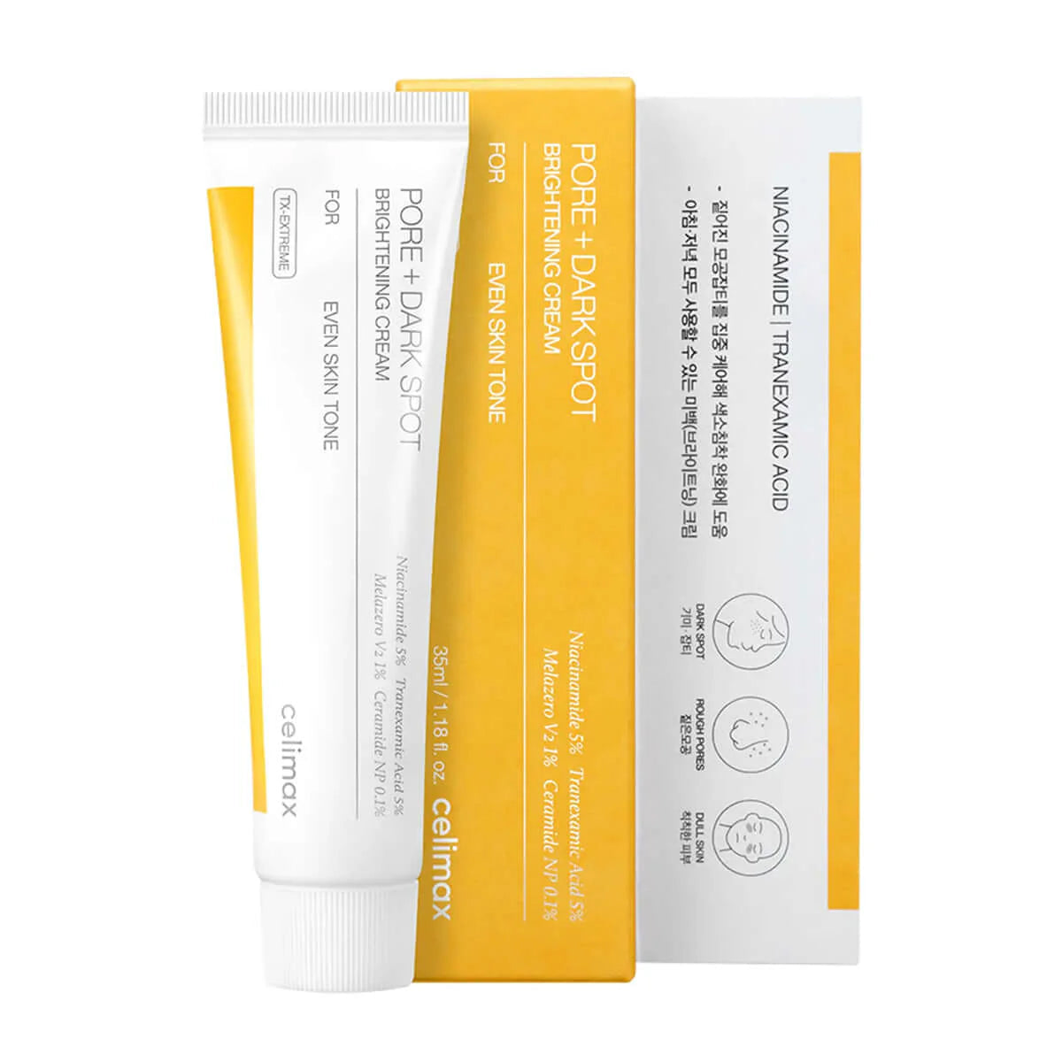 Celimax Pore+Dark Spot Brightening Cream - 35ml