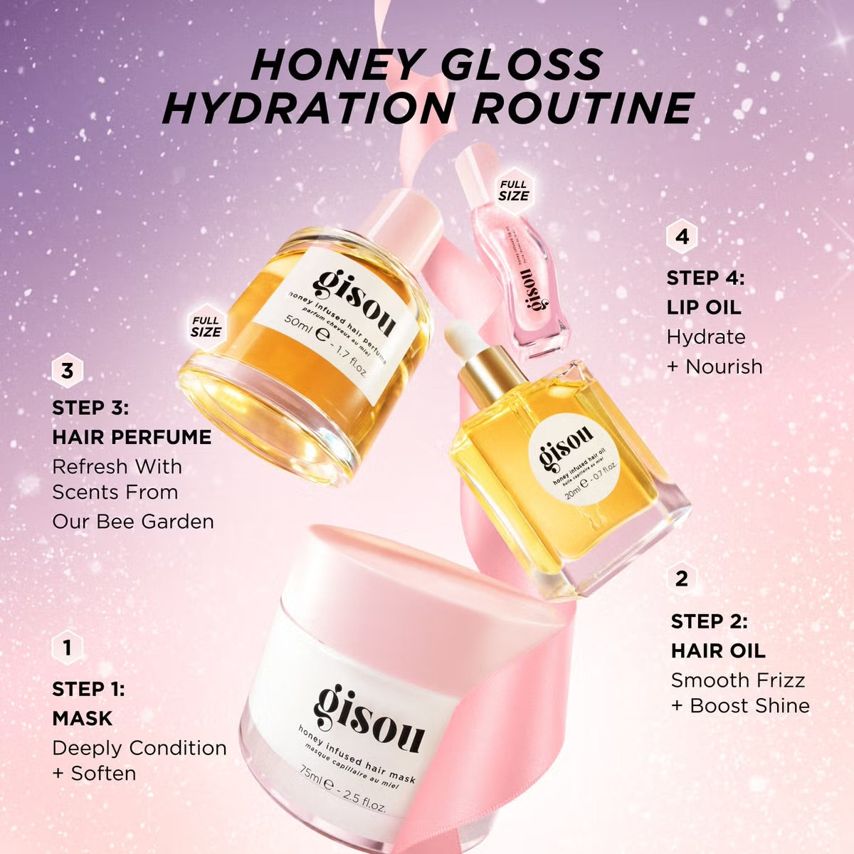 Gisou Honey Hydration Gift Set