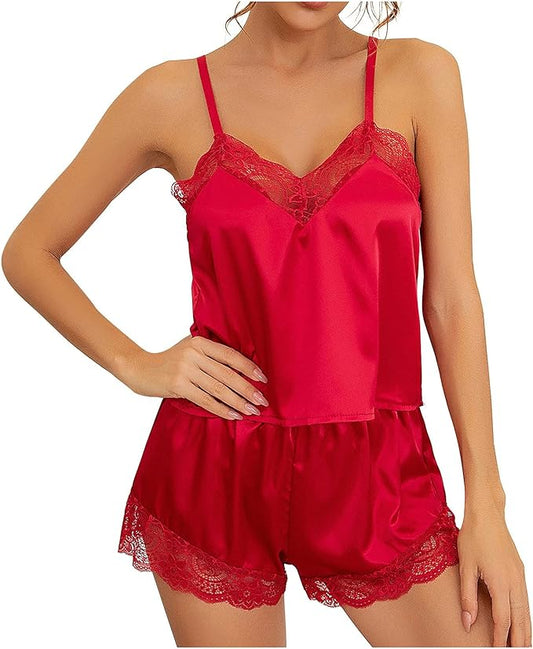 Lingerie Set Bra Panty Set Appliques Cut Out Naughty Role Play Pajamas