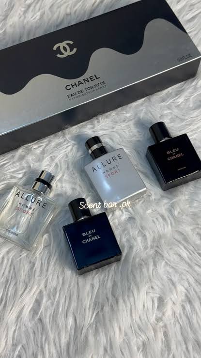Chanel For Men 4 In 1 Gift Set 4x25mL