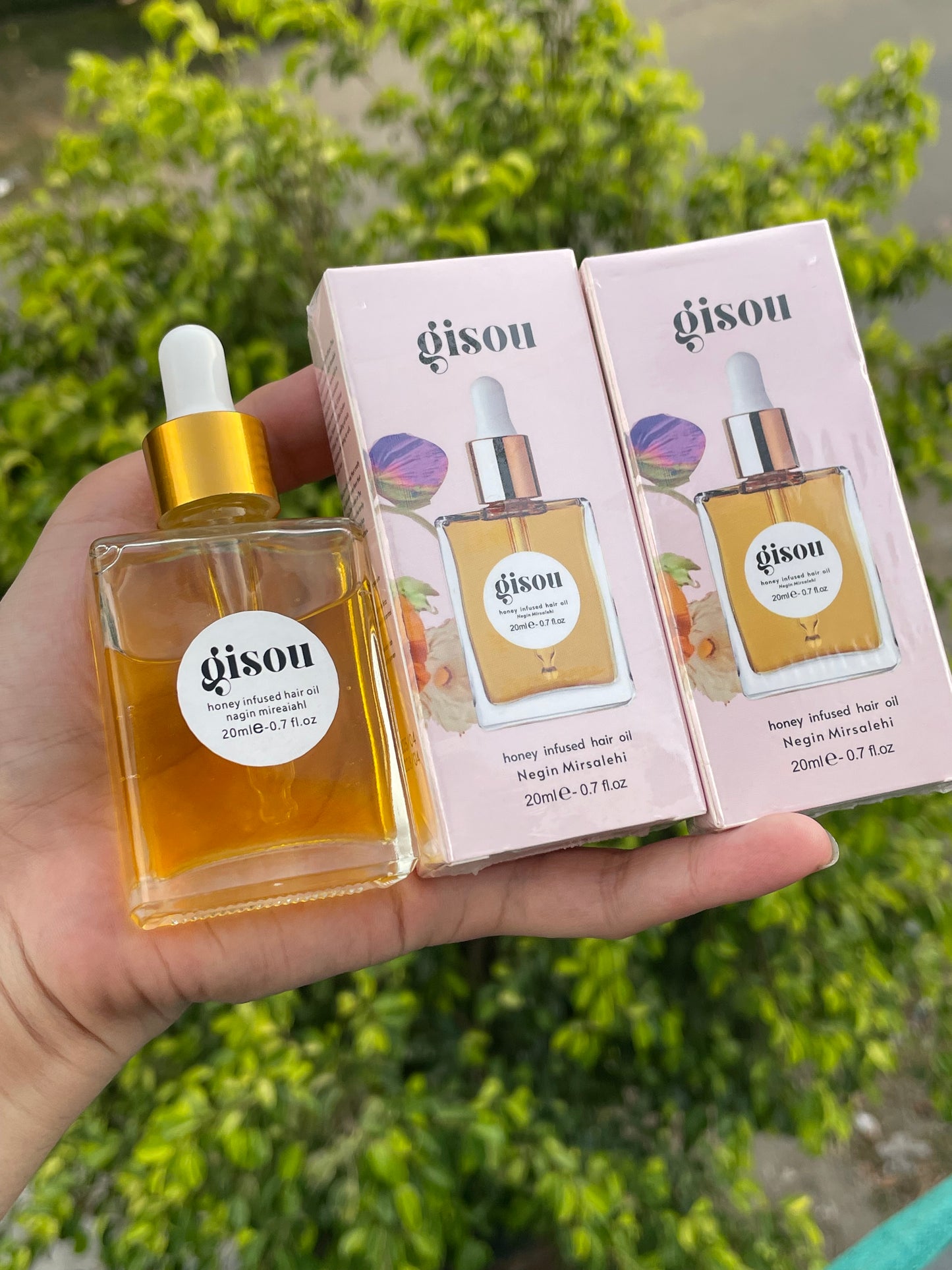 Honey Infused Hair Oil