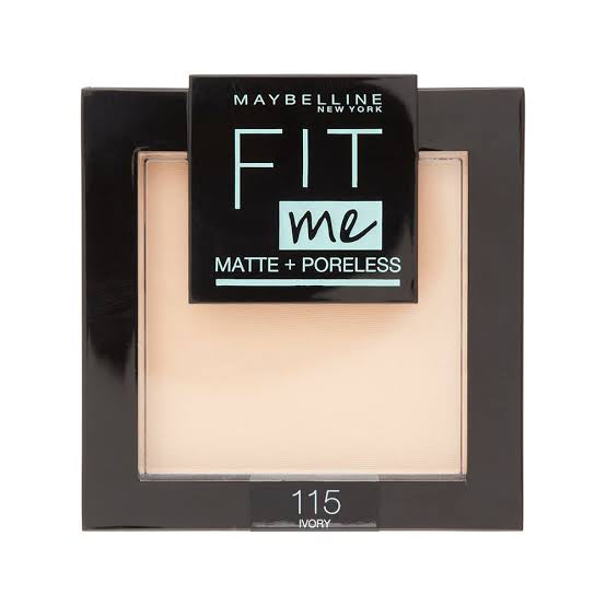 Maybelline New York Fit Me Matte Poreless Powder 115 Brandinpk