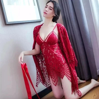 Beautiful 3piece Nighty Net Style